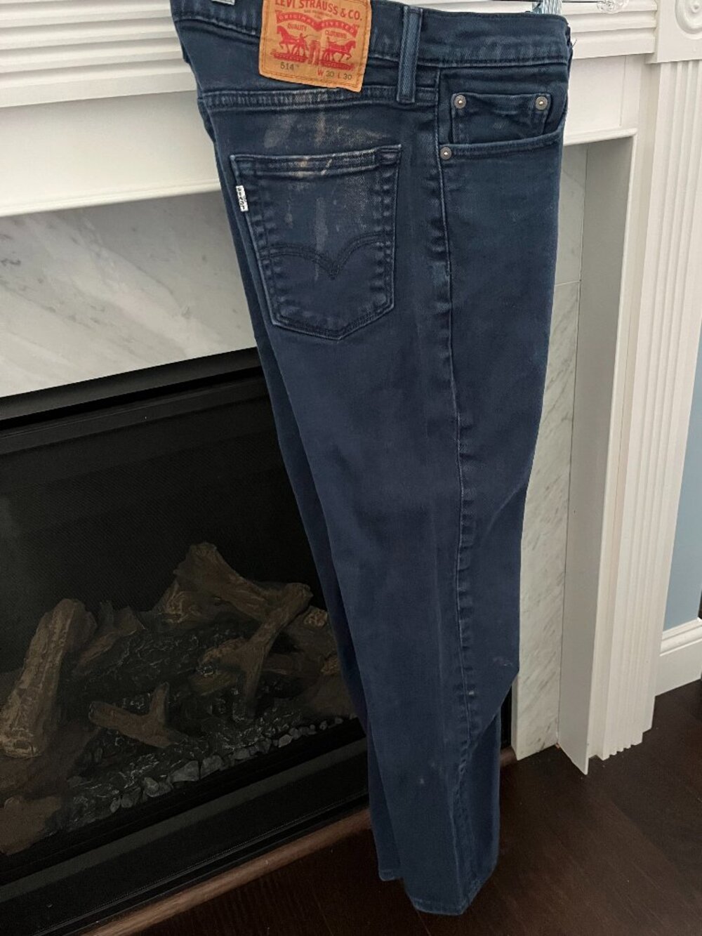 Levi's  Men 514 , Blue -Dark Wash, Straight,  W30XL30